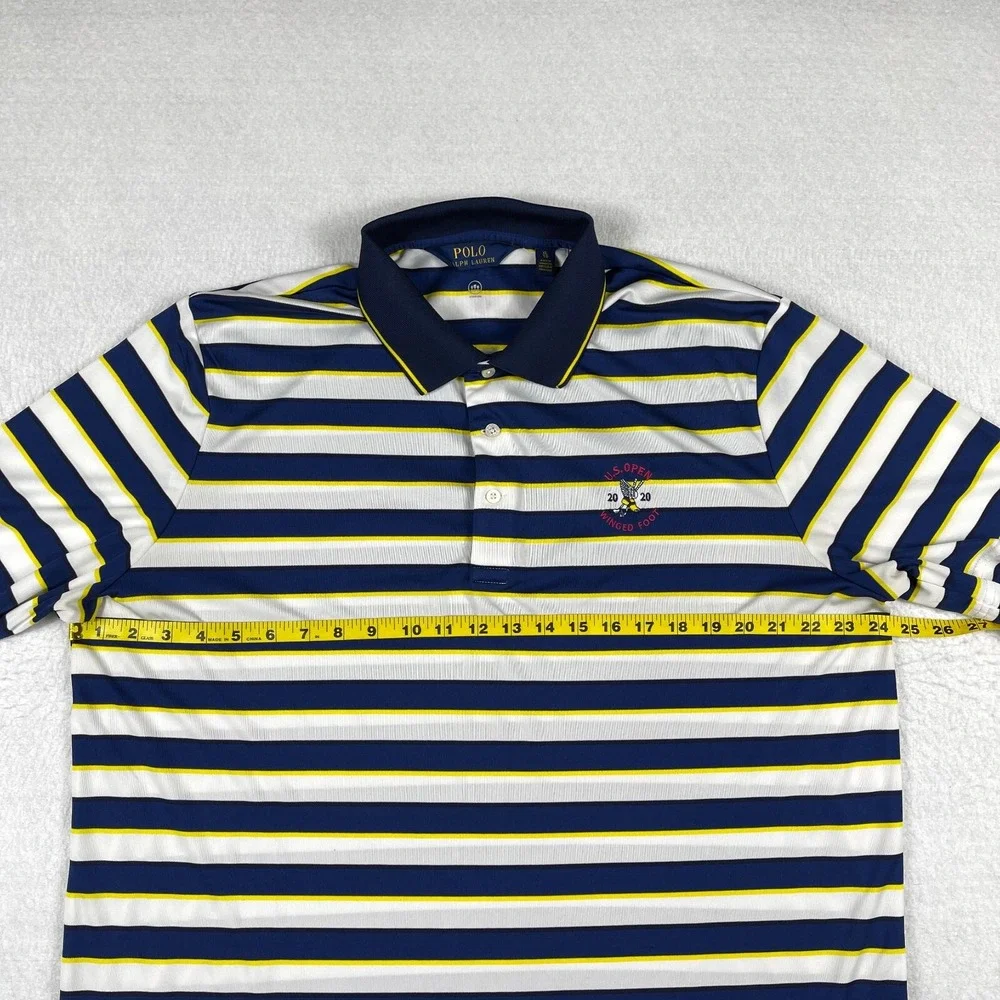Polo Ralph Lauren Shirt‎ Mens XL US Open Winged Foot Golfer USGA Vacation Travel